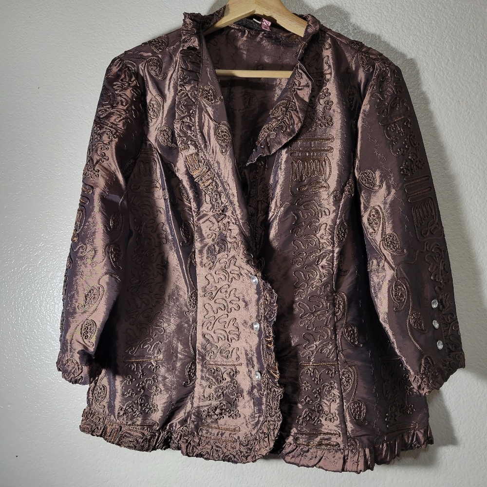 Agora Jacket/Blazer With Embroidered